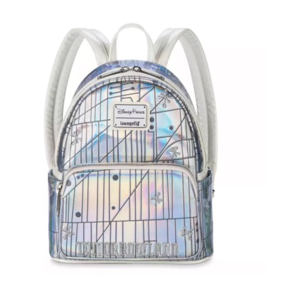 Disney Parks Iridescent Tomorrowland Mini Backpack Loungefly main image 5